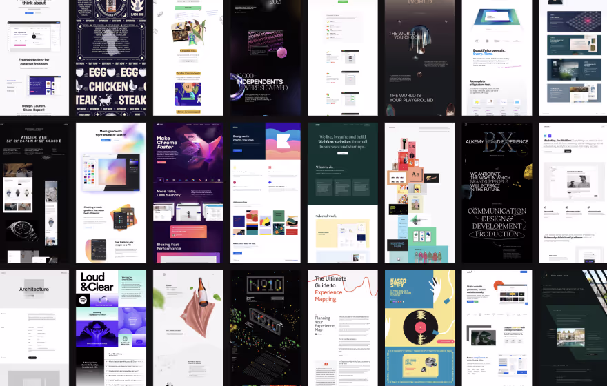 Landing Page Curator (8k collected)
